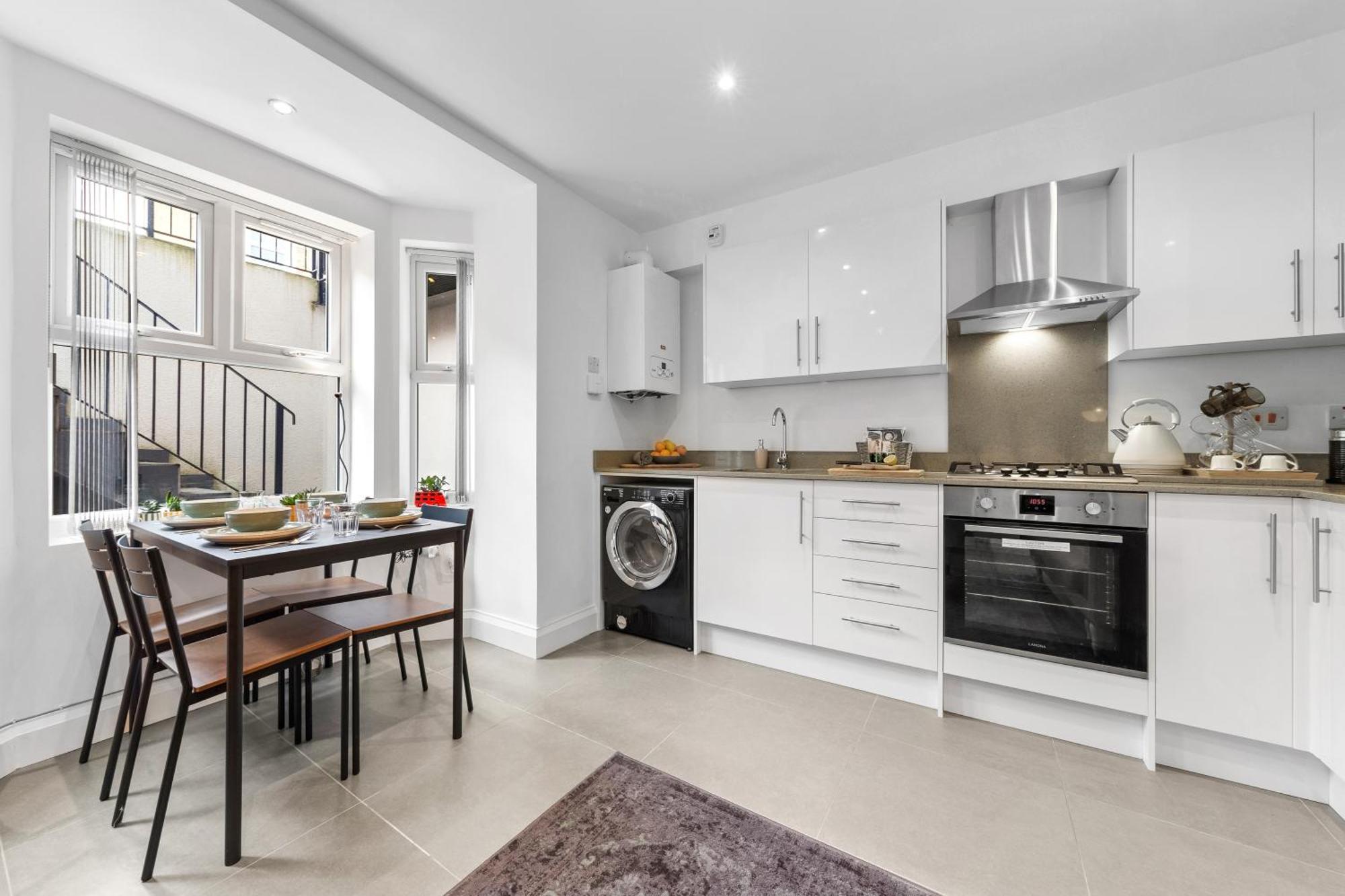 Apartment Modern Basement Stoke Newington London, Close To Transport *