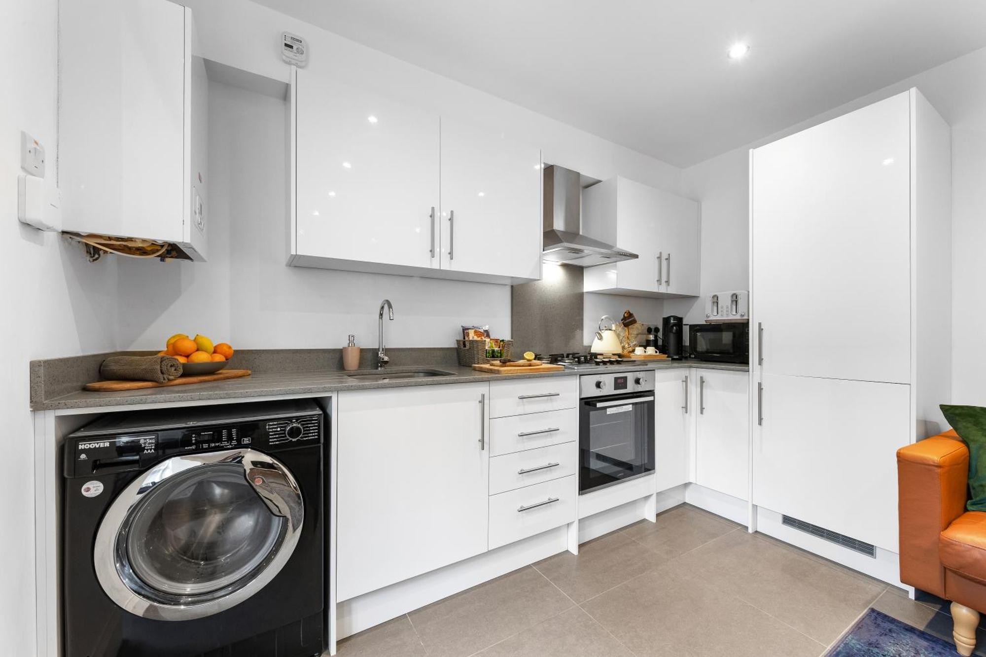 Apartment Modern Basement Stoke Newington London, Close To Transport *
