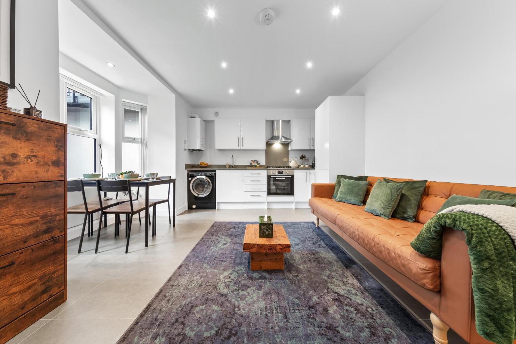 Apartment Modern Basement Stoke Newington London, Close To Transport *