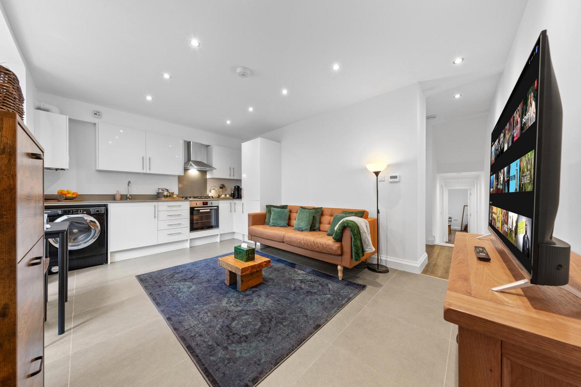 Apartment Modern Basement Stoke Newington London, Close To Transport *